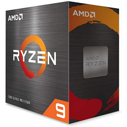 AMD-Ryzen 9 5900X 4th Gen 12-core Desktop Processor Without Cooler, 24-Threads Unlocked, 3.7 GHz Up to 4.8 GHz, Socket AM4,