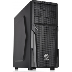 Thermaltake Versa H21 Mid-tower Chassis Mid-tower - Black - Steel - 6 x Bay - 1 x 4.7\