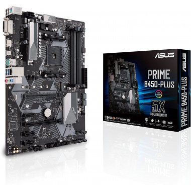 Asus Prime B450 PLUS  AM4  6GB/S  USB 3.1 HDMI ATX BOARD.