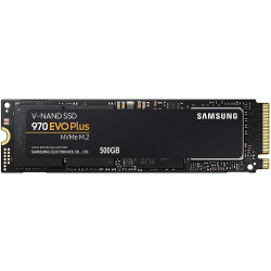 SAMSUNG 970 EVO PLUS NVME M.2  500G SSD