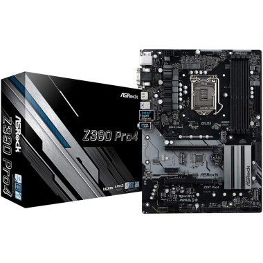 ASROCK Z390-PRO4 GAMING 4XSLOT 2X M.2 /TYPE C / HDMI / DVI /7.1 /U3
