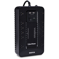 CyberPower ST900U  STANDBY 900VA /500W  12 OUTLETS ,  2 X USB