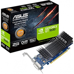 ASUS GT1030  2G  DDR5  64 BIT DUAL SLOT   DISPLAY+DVI+HDMI