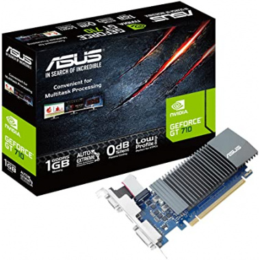 ASUS  GT 710 1GD   LP G DDR3 OC 64Bit DL-DVID/HDMI/D-sub LP Retail