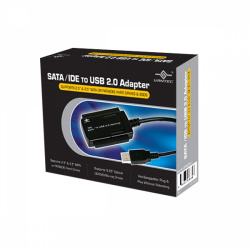 VANTECH  USB2  TO IDE & SATA CABLE ADAPTOR RETAIL BOX