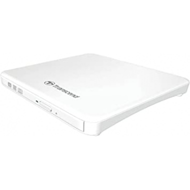 TRANSCEND EXTERNAL 8X DVD-RW USB WHITE RETAIL BOX   8X DVD, Slim type, USB, White