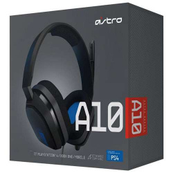 ASTRO  A10  Gaming Headset  For  PS4 / GREY AND BLUE Open box
