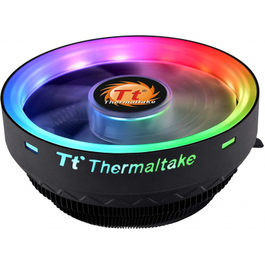 Thermaltake UX100 ARGB Lighting 120mm Hydraulic Bearing CPU Cooler -Intel-775/1150/1151/55/56, 1366 and 2011,AM2/3/43/+FM1/2