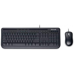 MICROSOFT WIRED DESKTOP 600  BUSINESS KEYBOARD/MOUSE COMBO [FRENCH](Manufacture Direct End User Warranty)
