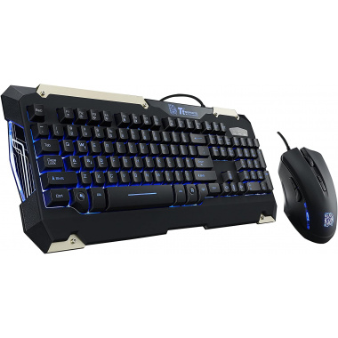 Thermaltake Commander Gaming Gear Combo Keyboard and Mouse Kit w/ LED Backlighting