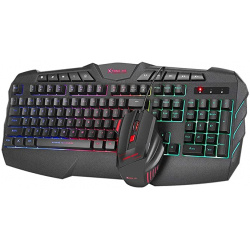 Xtrike Me Rainbow backlit Gaming Keyboard and mouse combo MK-880 KIT