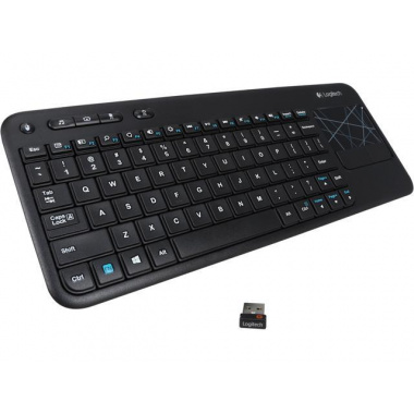 Logitech K400 (920-003070) Black Wireless TOUCH PAD French Keyboard  Open Box