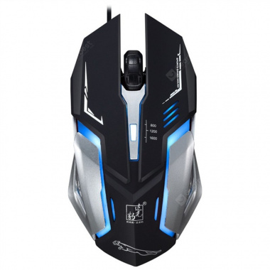 FASHING COOL K1 USB SILENT GAMER MOUSE  W/LIGHT RETAIL BOX