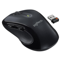Logitech M510 Wireless BLACK Mouse OEM BIG  ONE .