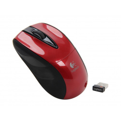 Logitech Wireless Mouse  M525  RED  OEM BIG  ONE .