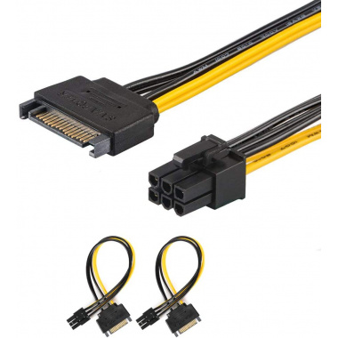 ADAPTER SATA POWER TO 6 PIN PCIE
