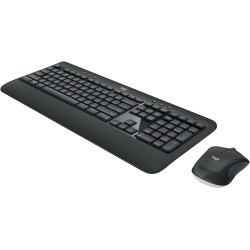 Logitech Wireless Combo MK540E Keyboard and Mouse ENGLISH   BROWN  box